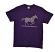 Purple T-Shirt Version of Words of The JAYC Foundation